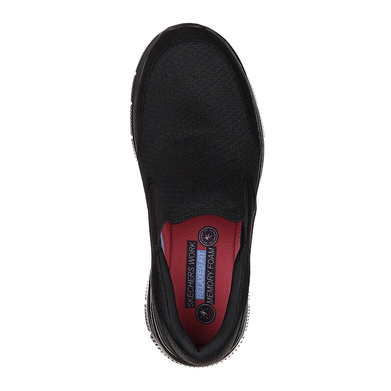 Skechers Mcallen Mens Round Work Shoes
