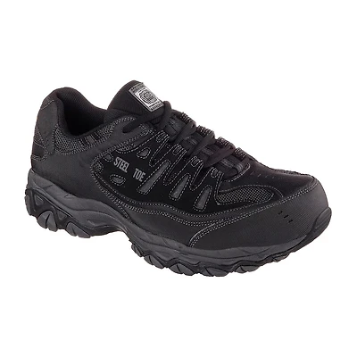 Skechers Cankton Mens Round Steel Toe Work Shoes