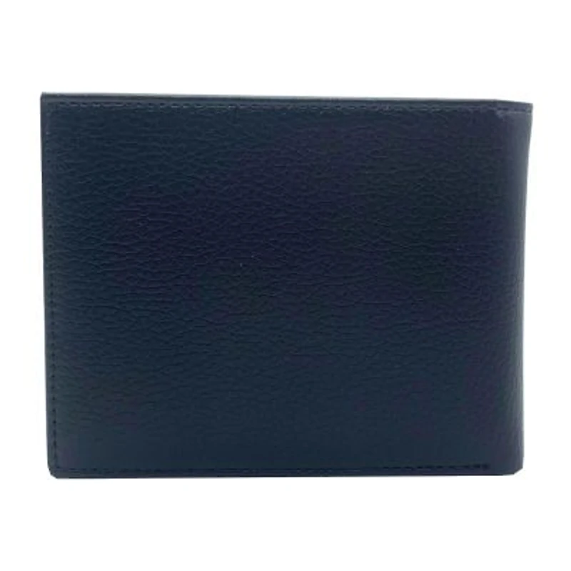 J. Ferrar Leather Pebble Slim Bifold Mens Slim Fold Wallet