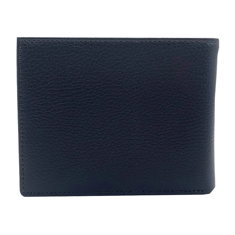 J. Ferrar Leather Pebble Slim Bifold Mens Bifold Wallet