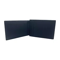 Stafford Leather Magnetic Card Case Mens Slim Fold Wallet