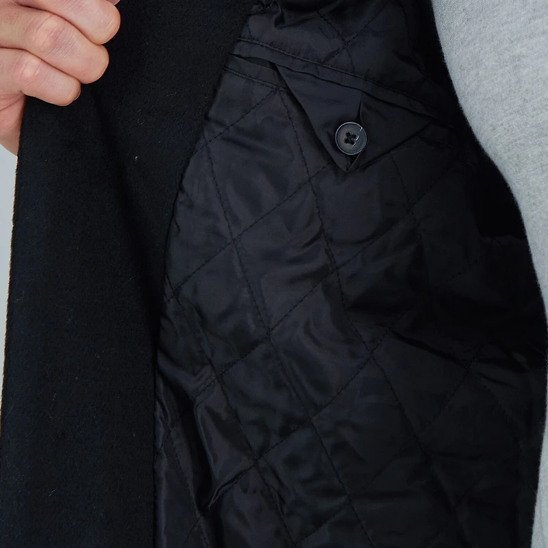 Haggar Premium Mens Lightweight Topcoat Coat