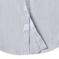 St. John's Bay Performance Oxford Dexterity Mens Easy-on + Easy-off Long Sleeve Classic Fit Button-Down Shirt