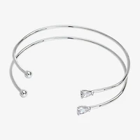Sparkle Allure Womens -pc. Cubic Zirconia Pure Silver Over Brass Bracelet Set