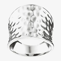 Sparkle Allure Womens Pure Silver Over Brass Band