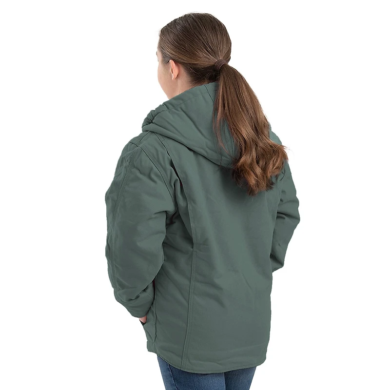 Berne Little & Big Kid Unisex Hooded Heavyweight Quilted Jacket