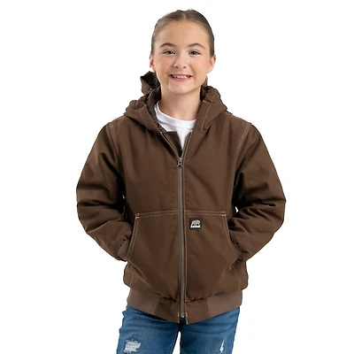 Berne Little & Big Kid Unisex Hooded Heavyweight Quilted Jacket