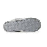 Dearfoams Serena Marled Chenille Scuff Womens Memory Foam Slip-On Slippers