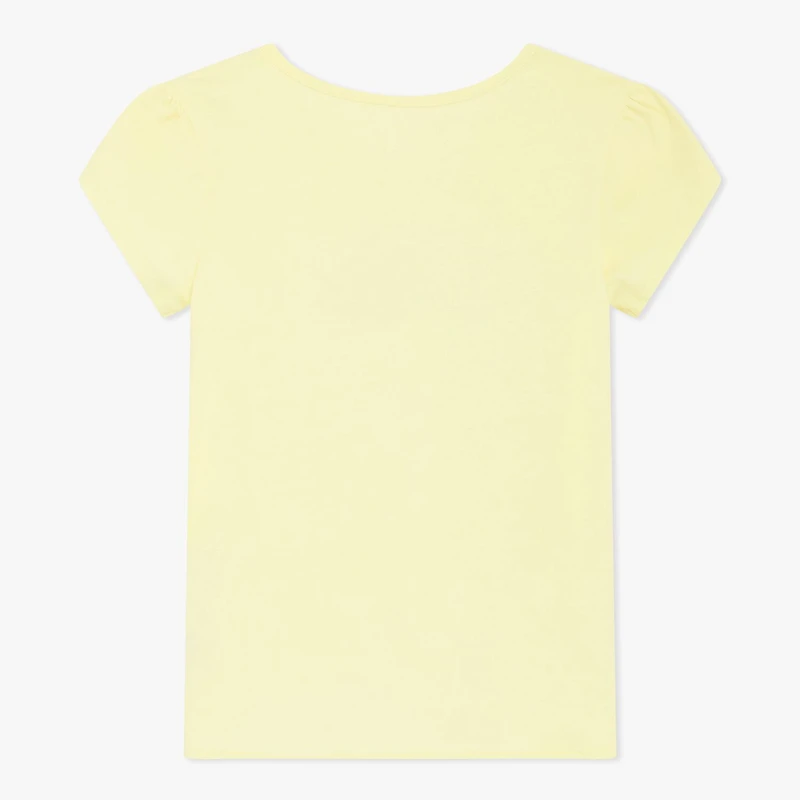 Champion Tie Front Big Kid Girls Round Neck Short Sleeve Regular Fit Graphic T-Shirt