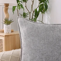 Chenille 20x20 Square Throw Pillow