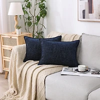 Chenille 14x20 Lumbar Pillow
