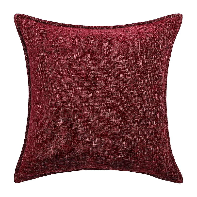Chenille 20x20 Square Throw Pillow