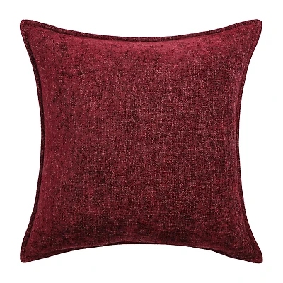 Chenille 20x20 Square Throw Pillow
