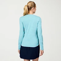Free Country Womens Crew Neck Long Sleeve T-Shirt
