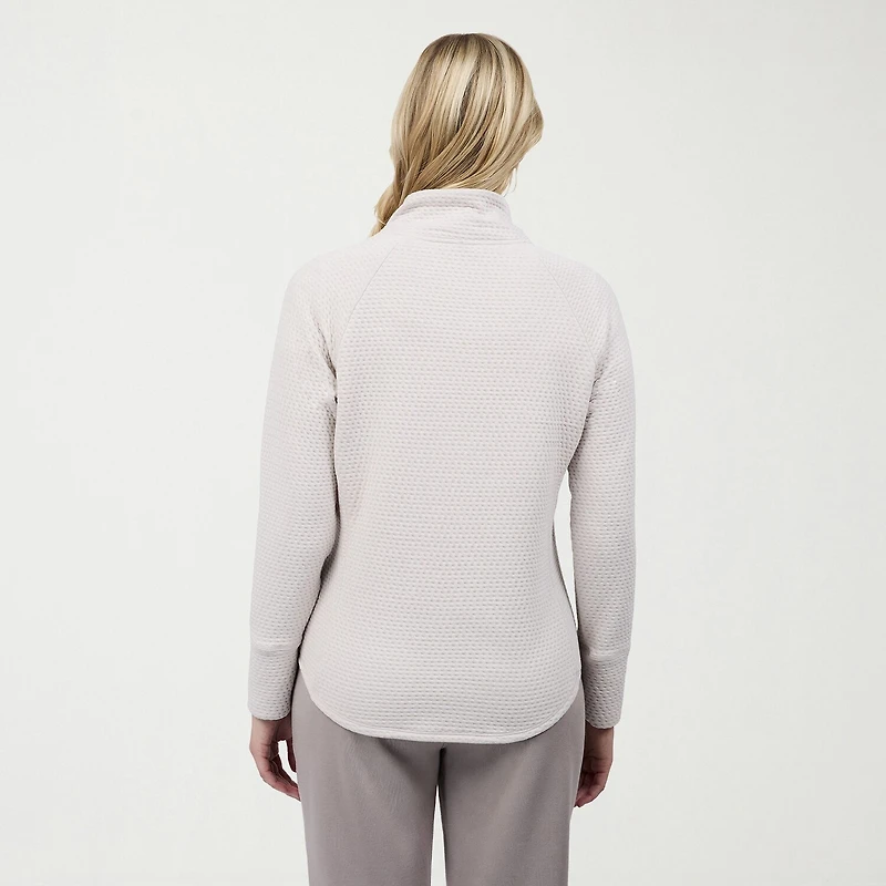 Free Country Womens Cowl Neck Long Sleeve Sweatshirt