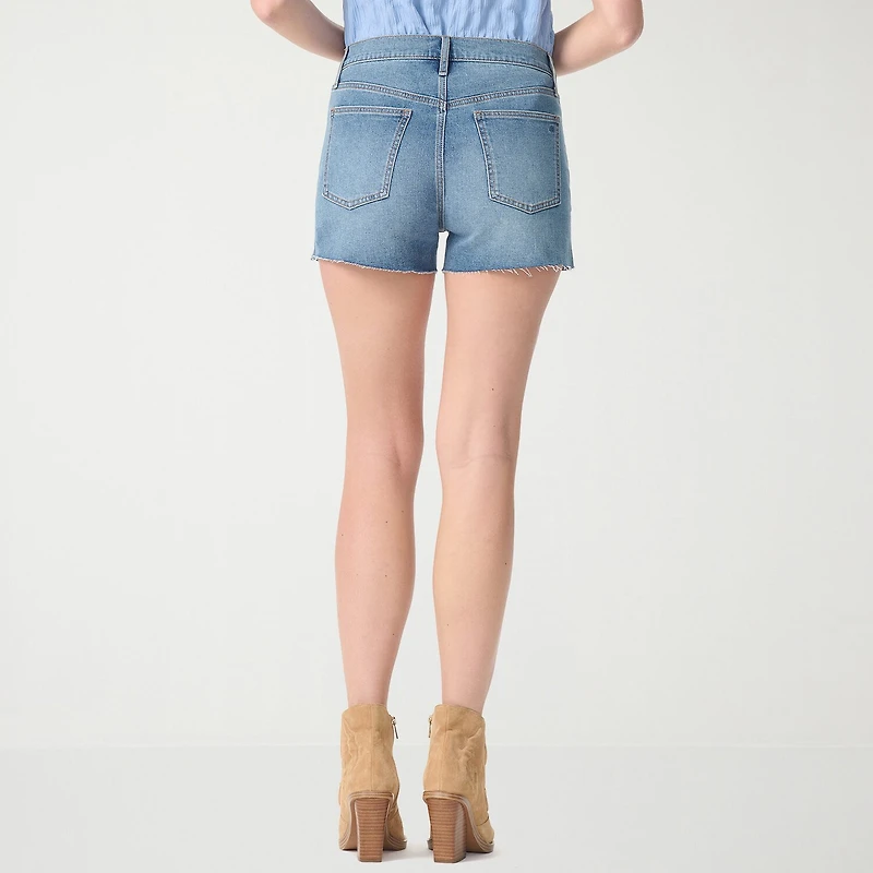 JS Jessica Simpson Womens 2 3/4" High Rise Denim Short
