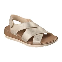 Skechers Bobs Womens Arch Fit Oasis Strap Sandals
