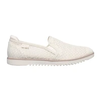 Skechers Bobs Flexpadrille Low Womens Almond Closed Toe Slip-On Shoe