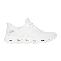 Skechers Bobs Hands Free Slip-Ins Sport Arc Wave Womens Slip-On Walking Shoes