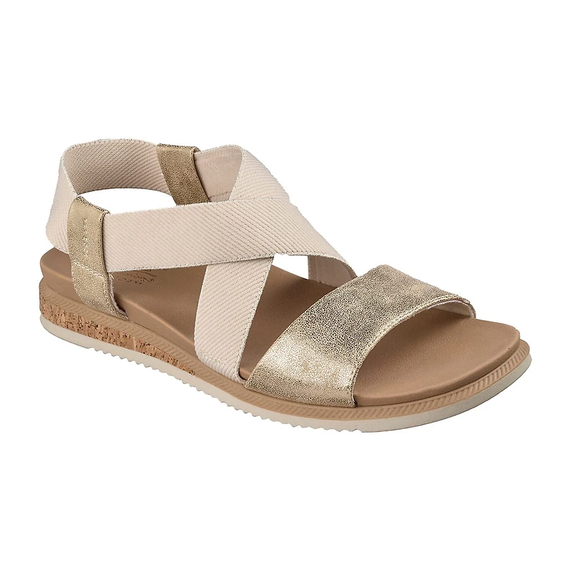 Skechers Bobs Womens Desert Kiss Low Strap Sandals