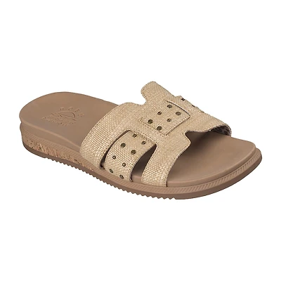Skechers Bobs Hands Free Womens Desert Kiss Low Strap Sandals