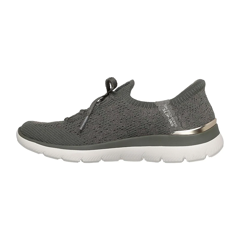 Skechers Hands Free Slip-Ins Martha Stewart Summits Floral Dreams Womens Slip-On Walking Shoes