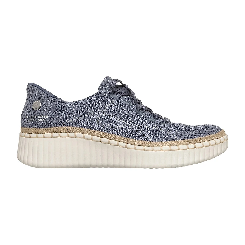 Skechers Hands Free Slip-Ins Martha Stewart Wilshire Blvd Regal Womens Almond Closed Toe Slip-On Shoe