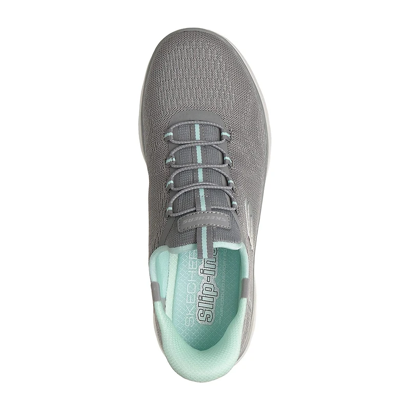Skechers Hands Free Slip-Ins Summits Dream Chaser Womens Round Closed Toe Slip-On Shoe