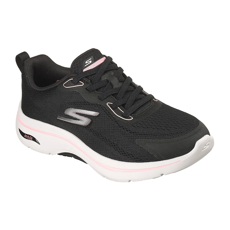 Skechers Go Walk Arch Fit 2.0 Cassy Womens Slip-On Walking Shoes Wide Width