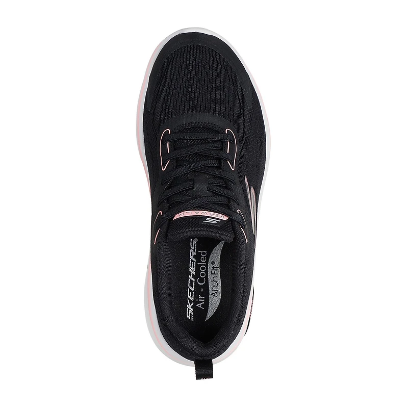 Skechers Go Walk Arch Fit 2.0 Cassy Womens Slip-On Walking Shoes Wide Width