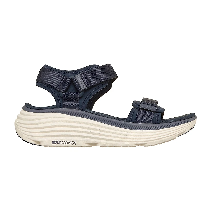 Skechers Womens Max Cushioning Endeavour Strap Sandals