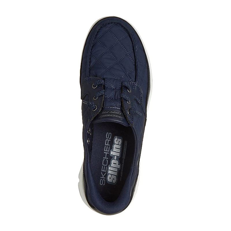 Skechers Glide Step Serene Newport Womens Boat Shoes