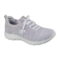 Skechers Summits Sweet Glow Womens Slip-On Walking Shoes