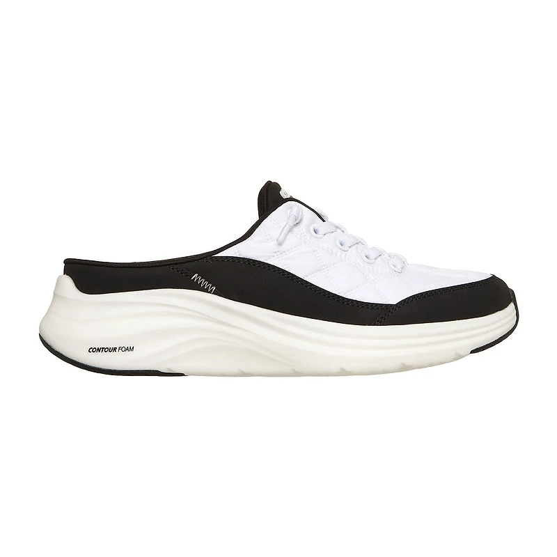 Skechers Cozy Fit Contour Foam Womens Slip-On Walking Shoes