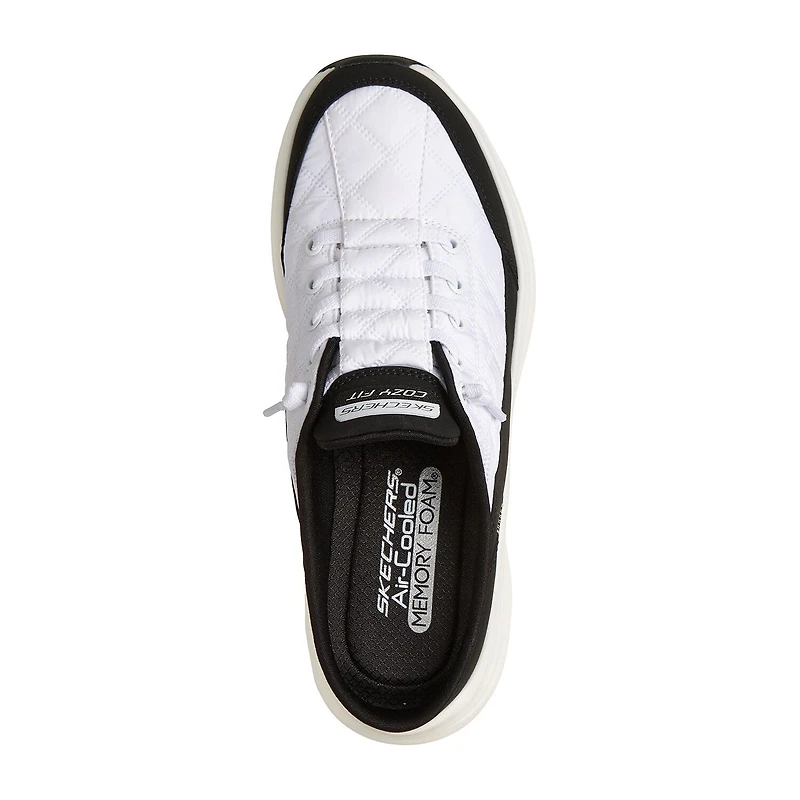 Skechers Cozy Fit Contour Foam Womens Slip-On Walking Shoes