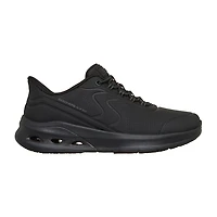 Skechers Hands Free Slip-Ins Arc Waves Womens Round Closed Toe Work Shoes