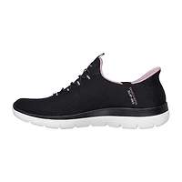 Skechers Hands Free Slip-Ins Summits Dream Chaser Womens Round Closed Toe Slip-On Shoe