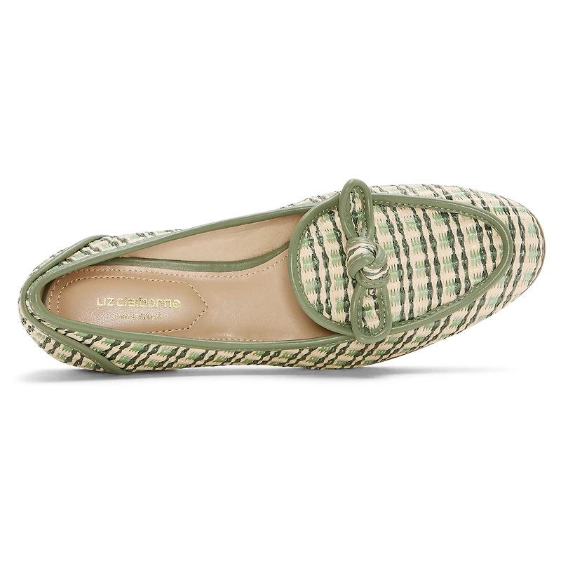 Liz Claiborne Granby Womens Round Closed Toe Loafers