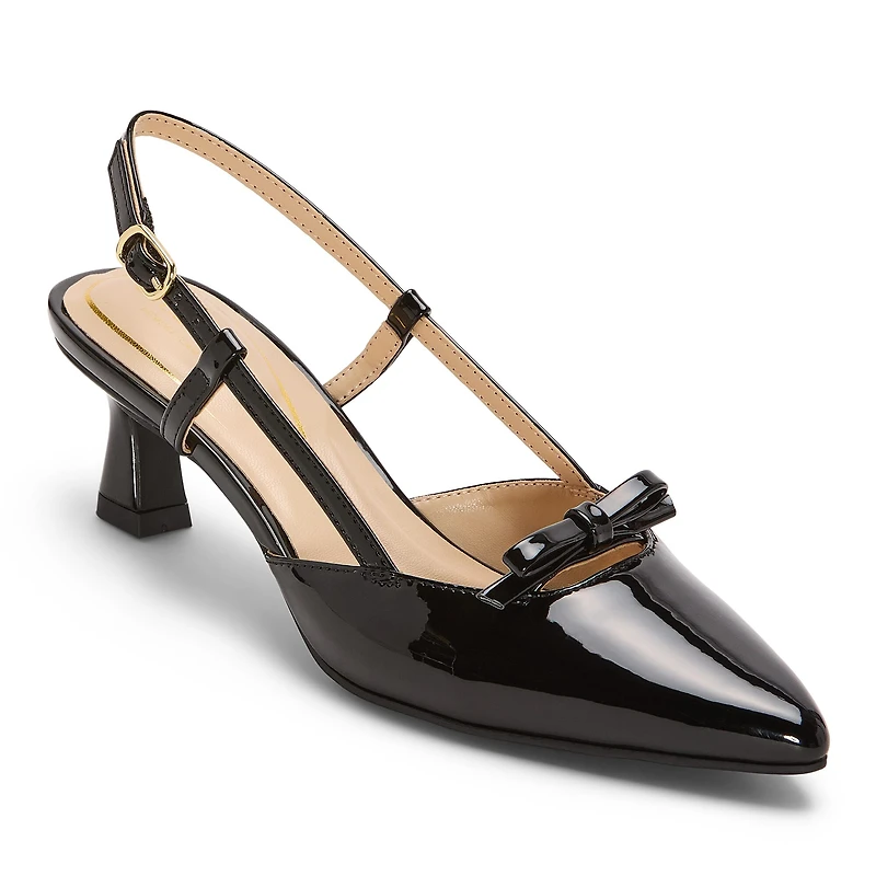 Liz Claiborne Harty Womens Pointed Closed Toe Cone Heel Pumps