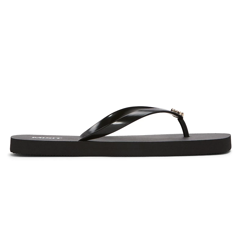 Mixit Womens Embellished Flip-Flops