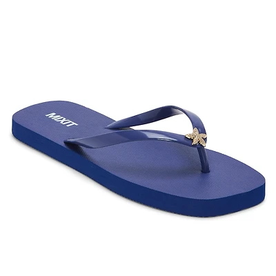 Mixit Womens Embellished Flip-Flops