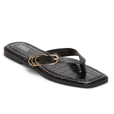 a.n.a Womens Hardware Flip-Flops
