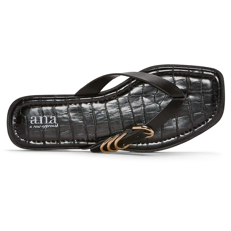 a.n.a Womens Hardware Flip-Flops