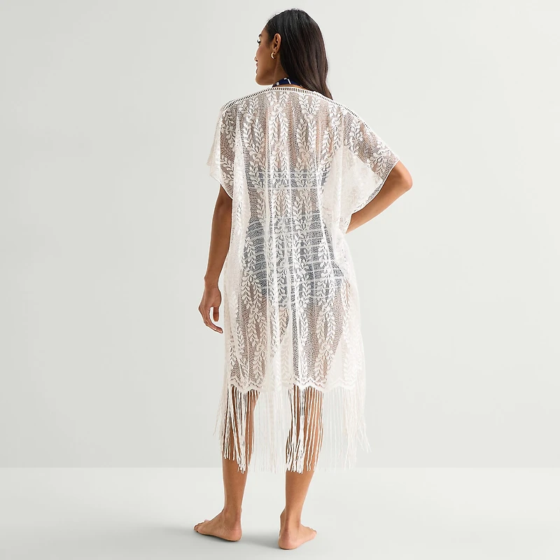 SOL and MER Lace Topper Wrap