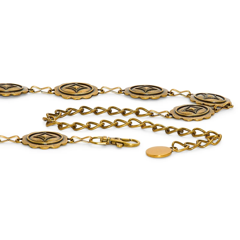 a.n.a Concho Chain Womens Belt