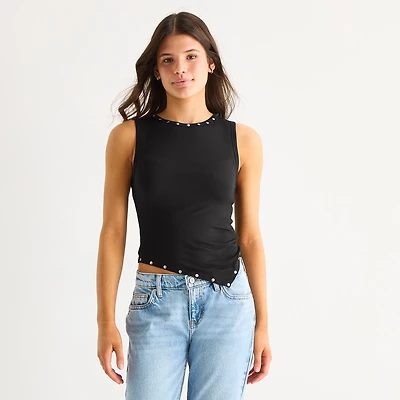 Forever 21 Womens Juniors Sleeveless Tank Top