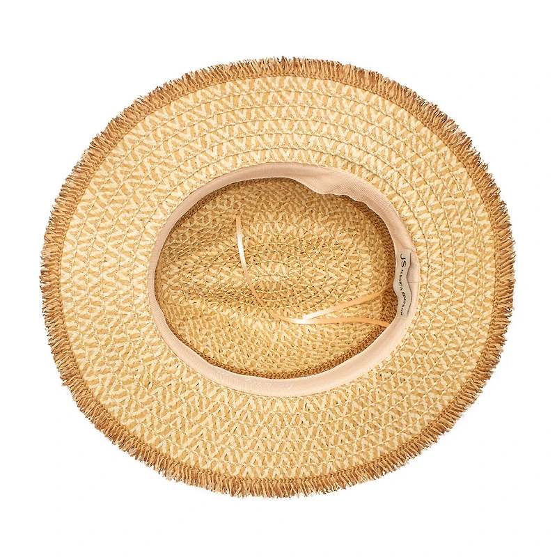 JS Jessica Simpson Straw Womens Panama Hat