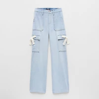 Vanilla Star Big Kid Girls Cargo Jean