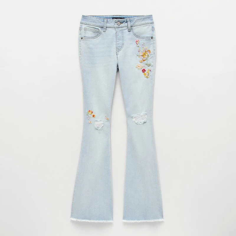 Vanilla Star Big Kid Girls Flare Leg Jean