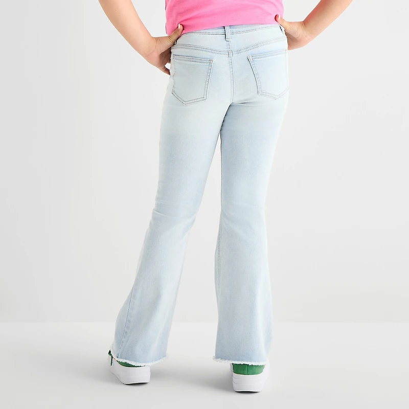 Vanilla Star Big Kid Girls Flare Leg Jean